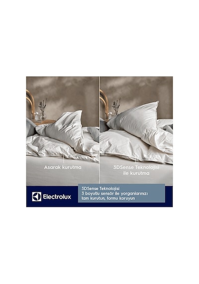 Electrolux EW9D797SCT 900 Serisi 9 KG AAA Enerji Sınıfı Inverter Kurutma Makinesi Beyaz