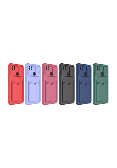 Zore Redmi 9c Kılıf Nvth Kartix Kapak - Koyu Mor