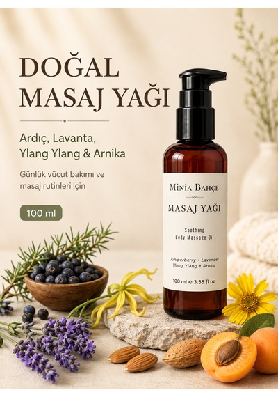 Minia Bahçe Lavanta Masaj Yağı 100 ML