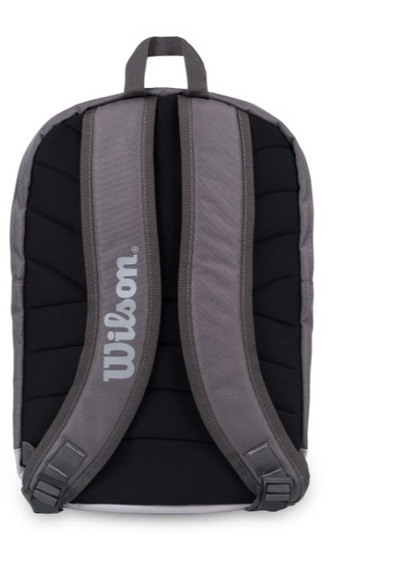 Wilson Unisex Spor Çantası 4 Bölmeli Su Geçirmez Spor Sırt Çantası Koyu Gri