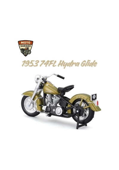 Harley-davidson Maket Seti - 1:18 Duo Glide & Hydra-glide