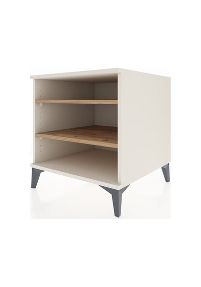 Kronos Komodin 2 Raflı 60x59x64 Aytaşı-çam Aytaşı