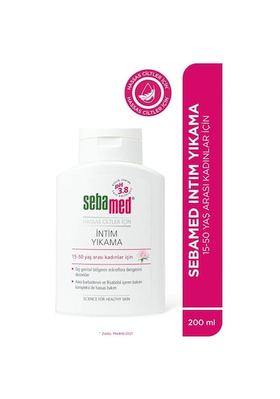 Sebamed Intim Likit Ph3,8 Hassas 200ml.