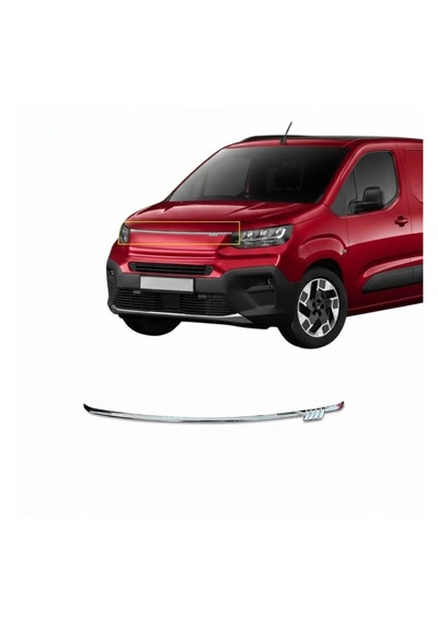 Fiat Doblo Ön Panjur Krom Tek Prç. Paslanmaz Çelik 2022 Ve Üzeri