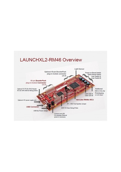 Launchxl2-rm46 Hercules Rm46x Launchpad Geliştirme Kiti Rm46l852 Arm Cortex R4f 220mhz 32 Bit Mcu Geliştirme Kartı Usb