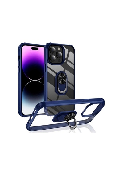 Apple Uyumlu iPhone 14 Pro Kılıf Zore Mola Kapak Lacivert