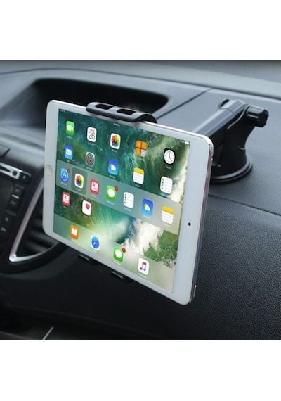 Araç İçi Vantuzlu Tablet Telefon Tutucu Ergonomik 360 Derece Tesla Model Y Uyumlu