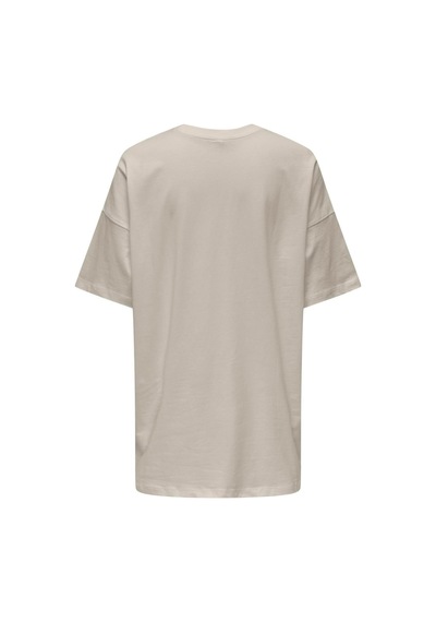 Only Onlmay Lıfe S/s Oversıze Top Jrs Kadın Bej Bluz - 15261790 Bej