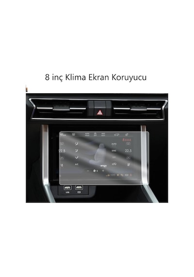 Ssangyong Torres Mat Ekran Koruyucu Multimedya Ve Gösterge ' Sadece Ekran Koruyucu