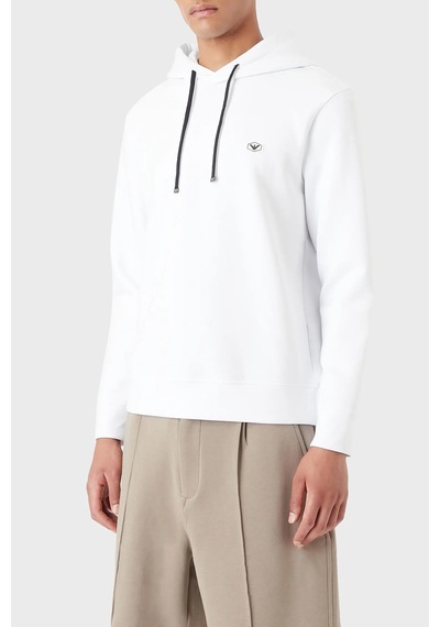 Emporio Armani Erkek Sweat 8N1MD0 1JHSZ 0100 BEYAZ Beyaz