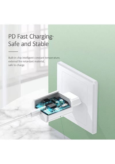 Duvar Şarj Cihazı Pd 20w Usb C Apple Uyumlu iPhone Şarj Cihazları Blok Hızlı Şarj Adaptörü
