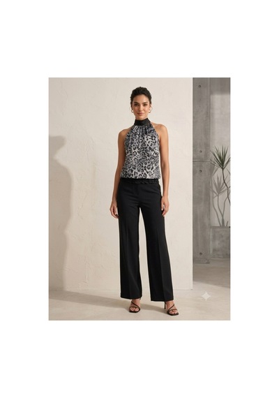 Gül&can Butik Bluz Şık Ve Rahat Siyah