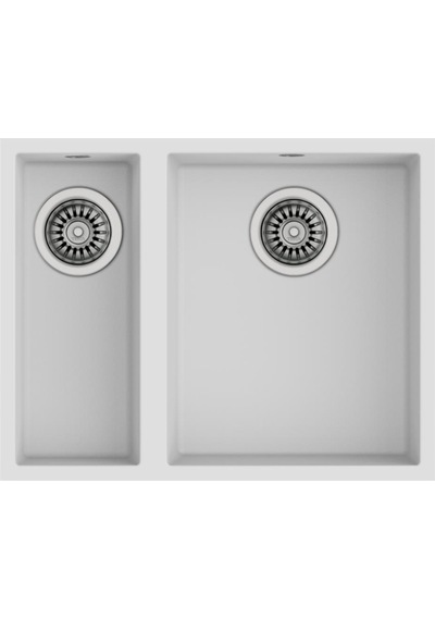 Teka Square 560 Tg Tezgah Altı Beyaz Granit Eviye