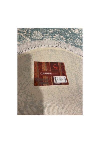 Daphne 10305a Mavi Oval Halı