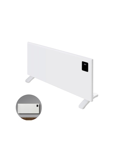 Elektrikli Wifi Konvektör Panel Isıtıcı 2000 W Beyaz