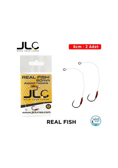 Jlc Tekli Hazır Assist İğne Real Fish 6cm 2 Adet