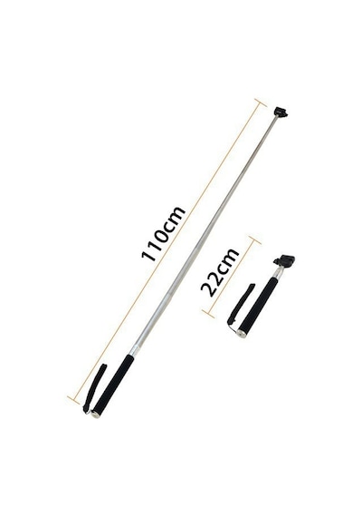 Sanger Sg-01 Selfie Çubuğu Monopod Siyah