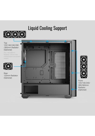 Aerocool D502a 1000w 80+ Gold Atx 3.1, 4x12cm A-rgb Fanlı, Şık Me
