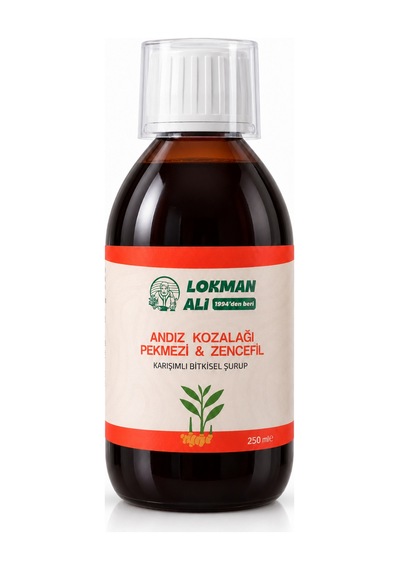 Andız Kozalağı Pekmezi Ve Zencefil Karışımlı Bitkisel Şurup 250 Ml - 939895437