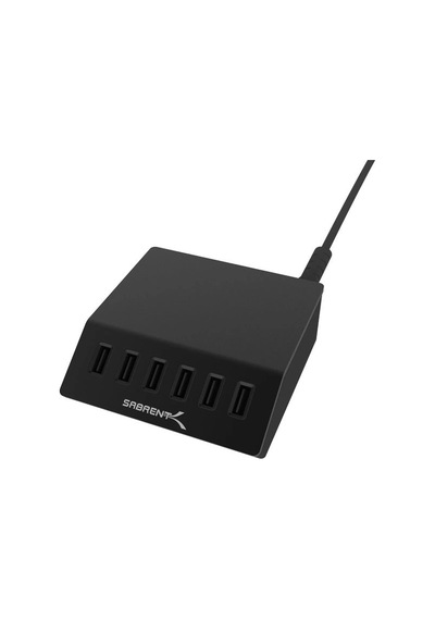 Sabrent 100 Watt Çoklu Bağlantı Noktalı Usb Hızlı Şarj Cihazı Ax-adpd 6-port