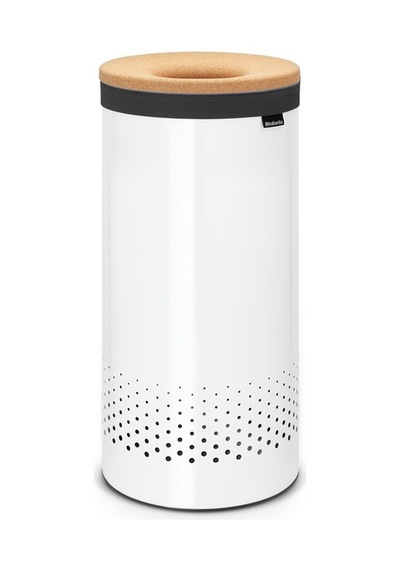 Brabantia Whıte Paslanmaz Çelik Çamaşır Sepeti 35L Beyaz