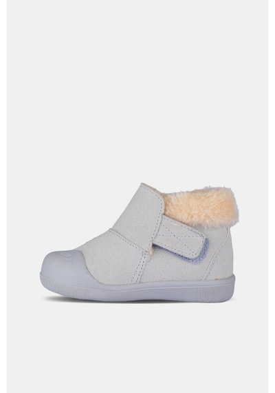 Vicco Kind Kürklü Unisex İlk Adım Gri Bot Gri