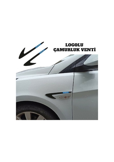 Volkswagen Passat B6 Kapı Eşiği + Logolu Çamurluk Venti Set