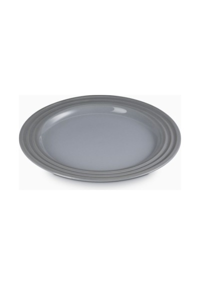 Le Creuset Renkli Dayanıklı Tasarım Seramik Kahvaltı Tabağı 22 Cm Gri