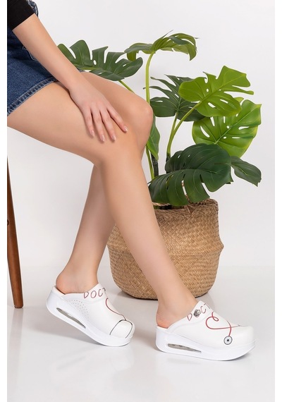 Nur Ortopedi Kadın Kırmızı Desenli Steteskop Kapalı Airmax Sabo Doktor Hemşire Hastane Terliği Beyaz Kırmızı Beyaz Kırmızı Nur Ortopedi Kadın Kırmızı Desenli Steteskop Kapalı Airmax Sabo Doktor Hemşire Hastane Terliği Beyaz Kırmızı Beyaz Kırmızı