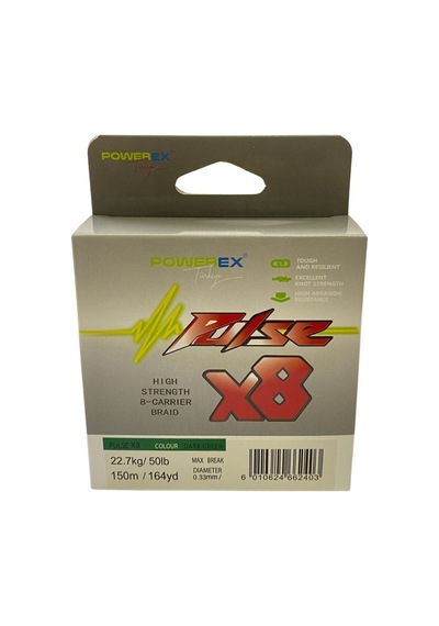 Powerex Pulse 8 Örgü 150m. Dark Green İp Misina