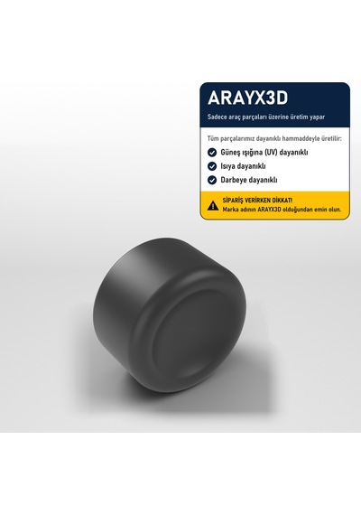 Arayx3d Mitsubishi Colt Uyumlu El Freni Düğmesi Park Freni Butonu Siyah