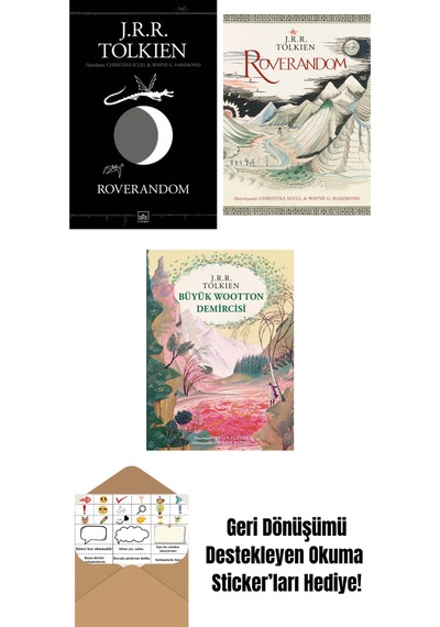 Roverandom Siyah Kapak + Roverandom Özel Ciltli Baskı + Büyük Wootton Demircisi Özel Ciltli Baskı