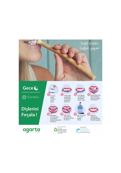 Agarta Doğal Misvak Özlü Diş Macunu 100 ML