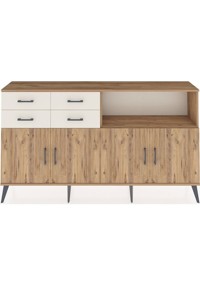 Arges Konsol 4 Raflı 4 Çekmeceli 4 Kapaklı 176x30x99 Çam-çam/aytaşı Atlas Çam/aytası - Atlas Çam Arges Konsol 4 Raflı 4 Çekmeceli 4 Kapaklı 176x30x99 Çam-çam/aytaşı Atlas Çam/aytası - Atlas Çam