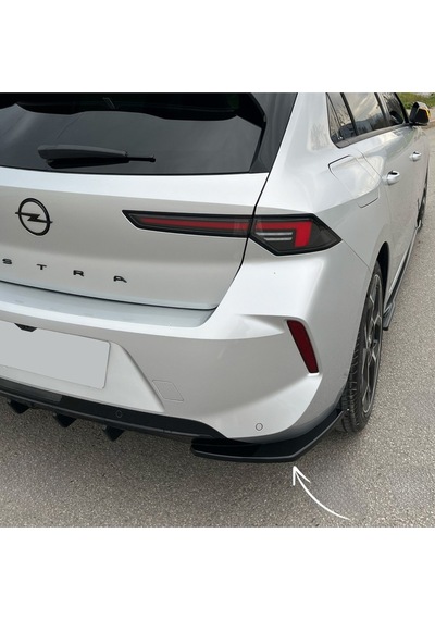 Opel Astra L Arka Flap Plastik Piano Black