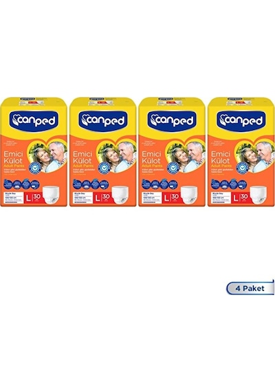 Canped Emici Külot Büyük Boy Large 120 li