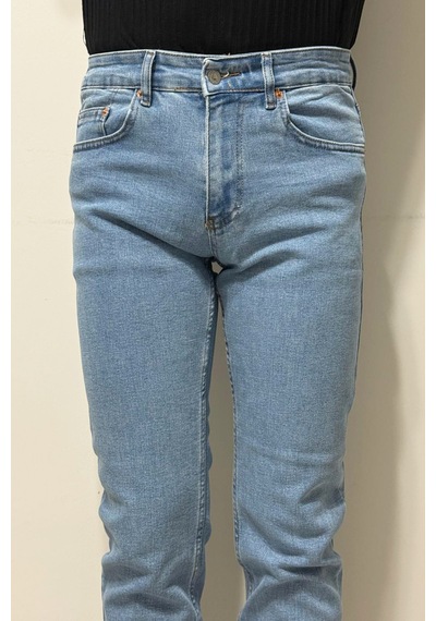Hacker Denim Dmctekstil Erkek 1020 - Yüksek Bel Rahat Kesim Boru Paça Jean Pantolon Açık Mavi Hacker Denim Dmctekstil Erkek 1020 - Yüksek Bel Rahat Kesim Boru Paça Jean Pantolon Açık Mavi