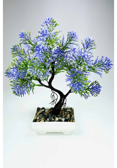 Kasımpatı Bonsai Yapay Ağaç 25x20 Cm Çok Renkli