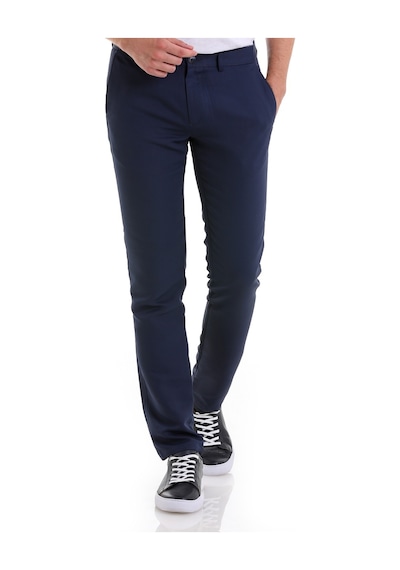 Hatemoğlu A. Lacivert D. Slim Fit Desenli Yandan Cep Kanvas Pantolon Lacivert Hatemoğlu A. Lacivert D. Slim Fit Desenli Yandan Cep Kanvas Pantolon Lacivert