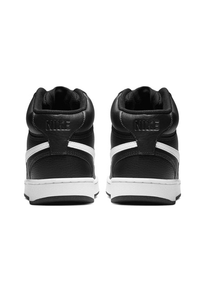 Nike Court Vision Mid Leather Womens Sneaker Hakiki Deri Kadın Günlük Spor Ayakkabı Siyah Siyah Nike Court Vision Mid Leather Womens Sneaker Hakiki Deri Kadın Günlük Spor Ayakkabı Siyah Siyah