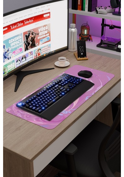 Xinyan Genshin Impact Anime Oyuncu V1 - 70x30 Xl Gaming Mouse Pad Fare Altlığı