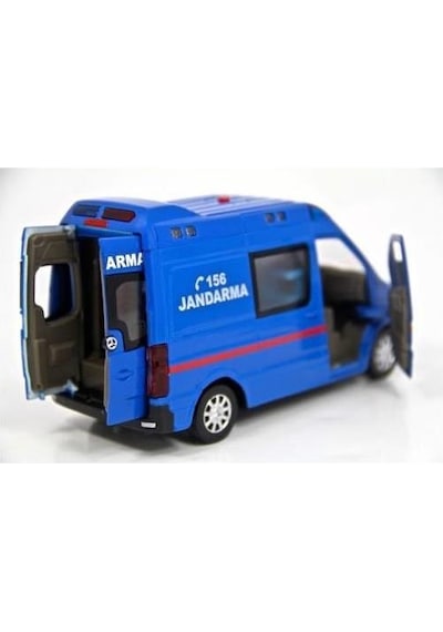 Vardem Sesli  Işıklı Çek Bırak Metal Jandarma - 588B-Jandarma