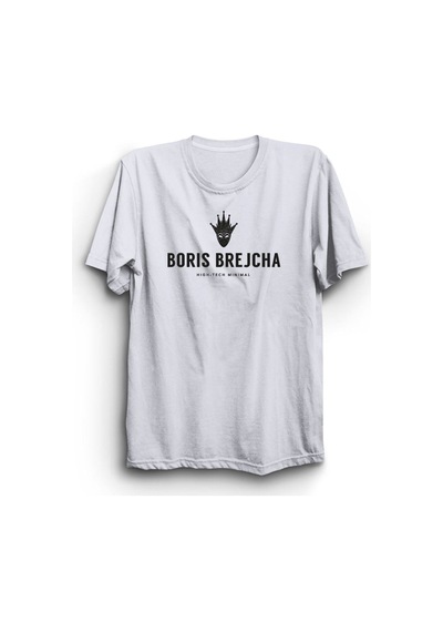 Boris Brejcha Baskılı Unisex T-shirt - Müzik Tutkunlarına Özel Beyaz