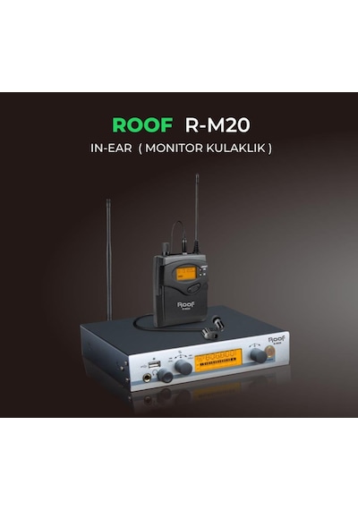 ROOF R–M20 IN–EAR Kablosuz Kulaklık Sistemi