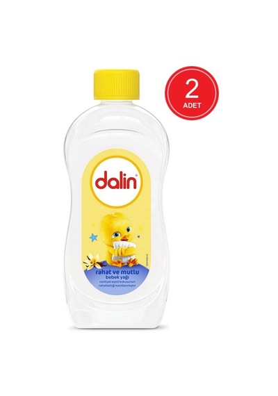 Dalin  Vanilya Kokulu Bebek Yağı 2 x 300 ML