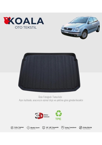 Volkswagen Polo Hatchback 1995-2003 3d Bagaj Havuzu