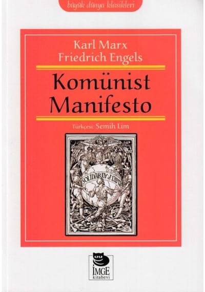 Komünist Manifesto - Karl Marx -  Friedrich Engels - İmge Kitabevi