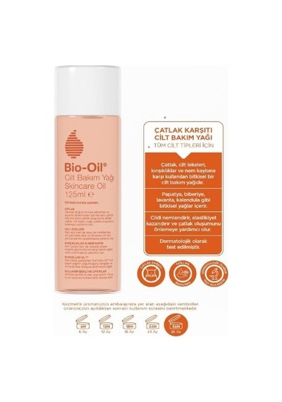 Bio-oil Çatlak Karşıtı Nemlendirici Cilt Bakım Yağı - Leke Karşıtı Bakım Yağı 125ml