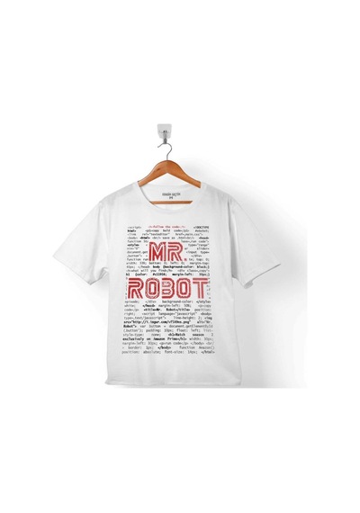 Mr. Mr Robot Who Is Fsocıety Code Ben Robot Çocuk Tişört 001