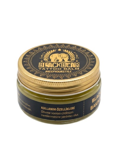 Black Bear Professional Dövme Bakım Kremi 25'li Set Yoğun Bakım Ve Canlı Renk Etkisi